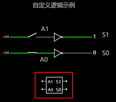 Circuitjs中怎么创建一个自定义逻辑器件