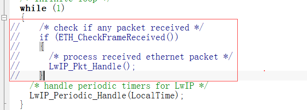 STM32网络之中断的示例分析