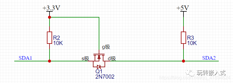 NMOS中怎么实现双向电平转换