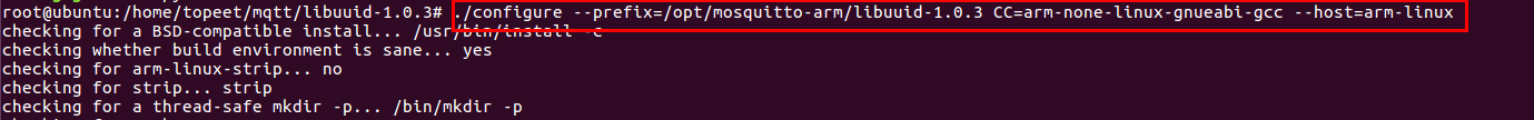 怎么把mosquitto移植到arm上