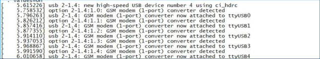 Linux 4G通信实验分析