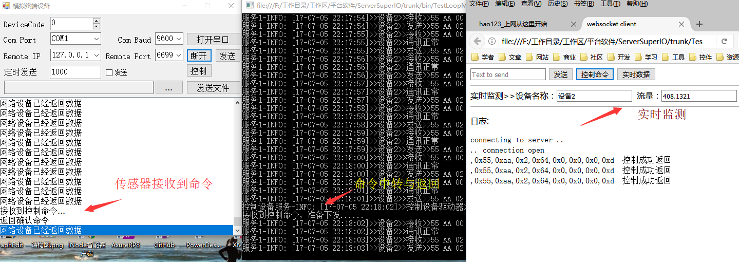 Web端如何对传感器进行实时监测与控制