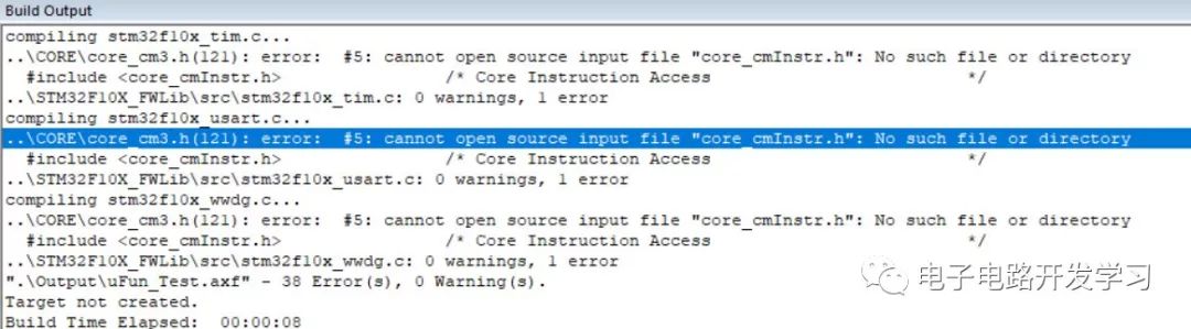 Keil报错cannot open source input file "core_cmInstr.h" 怎么解决