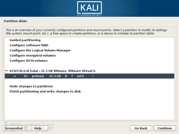 在DigitalOcean的服务器上如何用官方Kali镜像构建系统