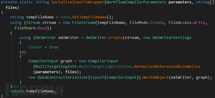 如何利用Microsoft.Workflow.Comiler执行未签名的任意代码