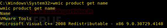 如何理解WMIC后渗透利用系统命令