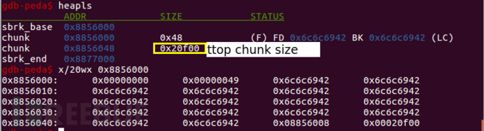 CTF PWN堆溢出的示例分析