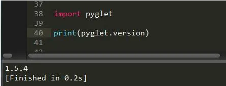 Python中的游戏开发模块pyglet的用法