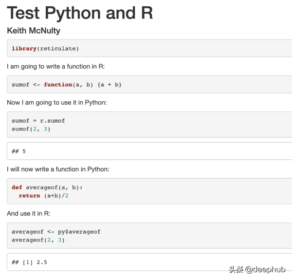 同一個(gè)項(xiàng)目中讓R和Python無縫工作的方法