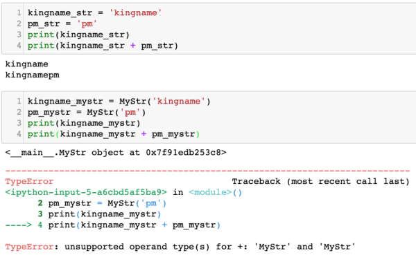 Python 中怎么自定義基本類型