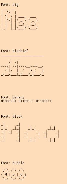 Python用3行代码输出花式字符串图集的方法是什么