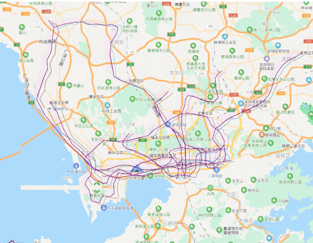 怎么用python制作一线城市地铁运行动态图