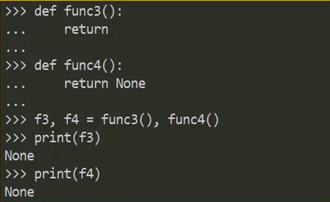 Python 函数默认返回None原因有哪些