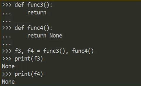 Python 函數(shù)默認(rèn)返回None原因有哪些