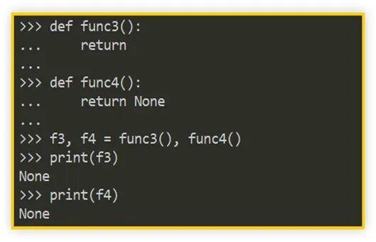 Python函數(shù)為什么會默認(rèn)返回None