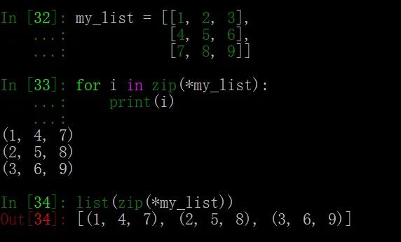 怎么掌握Python内置zip()的全部内容