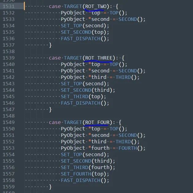 Python为什么只需一条语句a,b=b,a