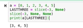 python如何实现命名切片