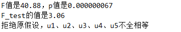 Python中怎么实现方差分析