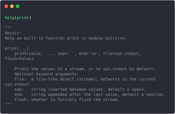 Python中的Help函数有什么用