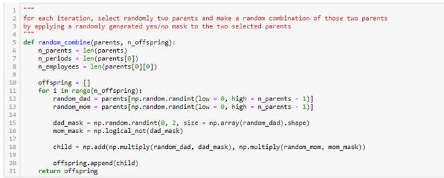 Python中怎么实现一个简单遗传算法