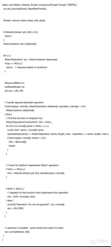 jvm JAttach機制如何實現(xiàn)完全解讀