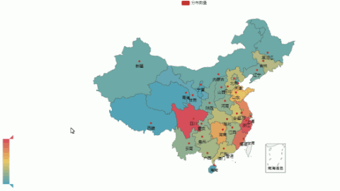 如何用Python画中国地图实现各省份数据可视化