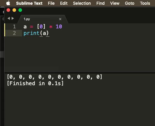 python如何初始化列表時快速填充元素