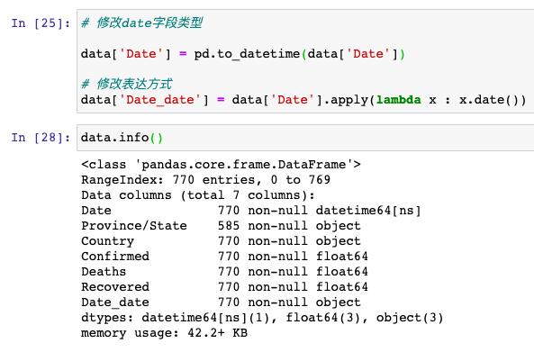 怎样使用Python分析新型冠状病毒的发展趋势