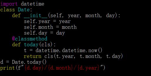 python面向对象的使用案例