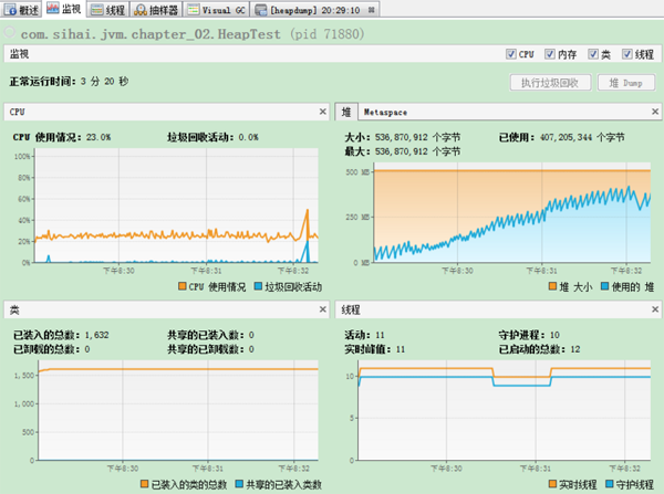 如何利用VisualVM对高并发项目进行性能分析