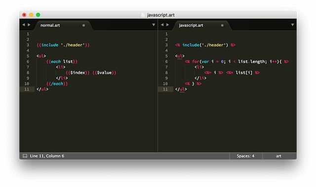 JavaScript中有哪些模板引擎