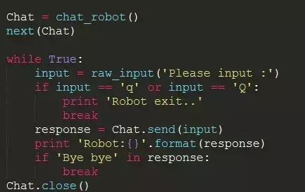 怎样用Python写了一个智能机器人来聊天