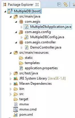 Java Spring中怎么同时访问多种不同数据库