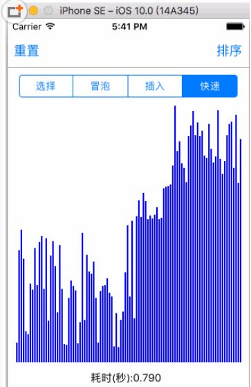 各大排序算法的Objective-C實現(xiàn)以及圖形化演示比較是怎樣的