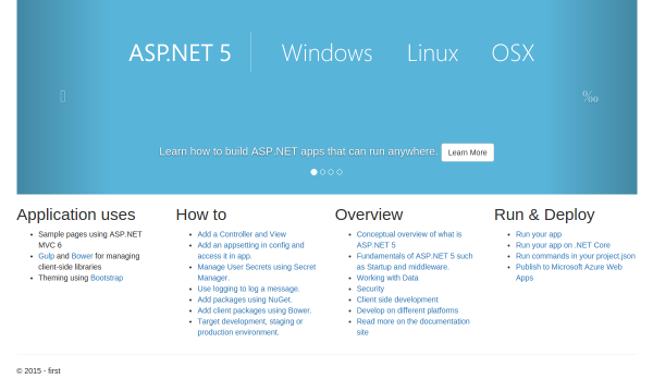 Ubuntu中怎么搭建ASP.NET 5开发环境