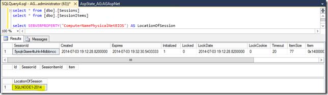 如何让使用SQL Server In-Memory存储ASP.NET的会话状态