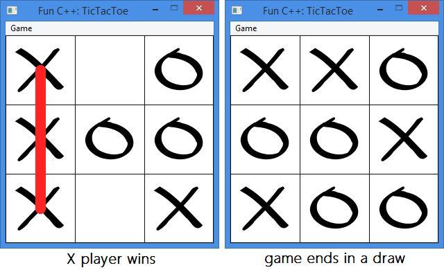 怎么用C++编写一个井字游戏