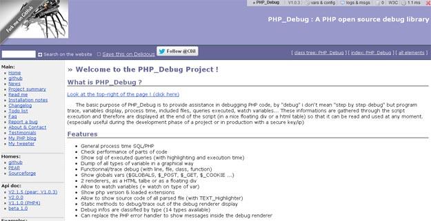 为PHP开发者准备的12个调试工具分别是哪些