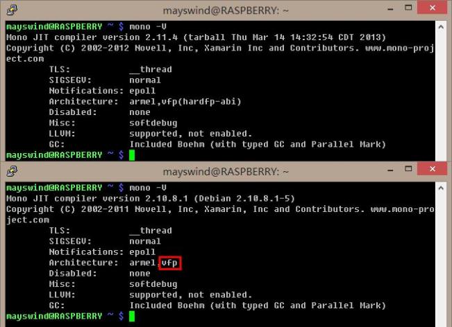 如何在树莓派Raspbian下安装支持Hard Float的.NET环境