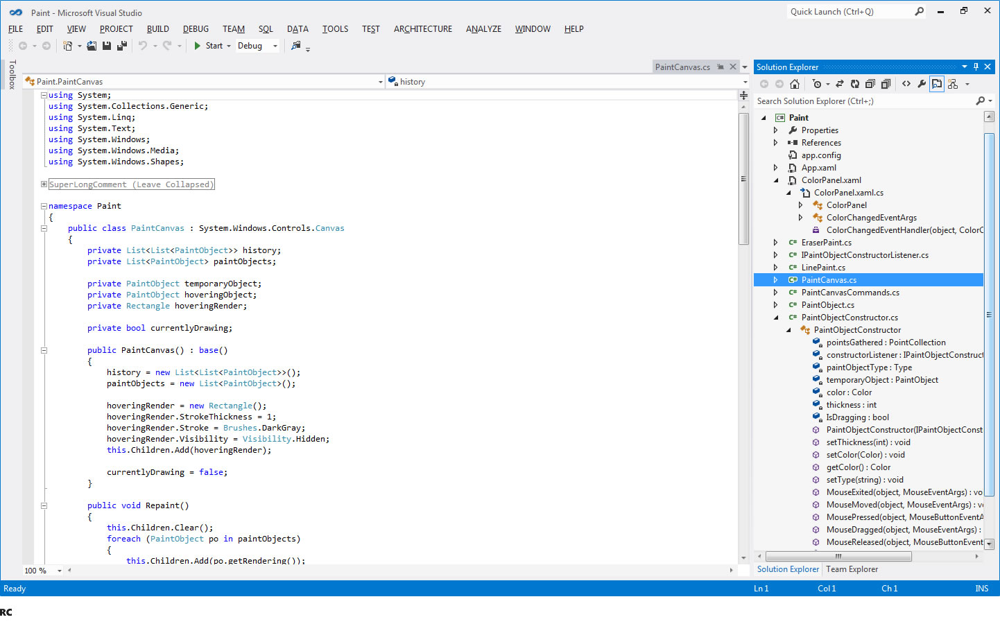 Visual Studio 11继续改善输入和编辑响应的示例分析