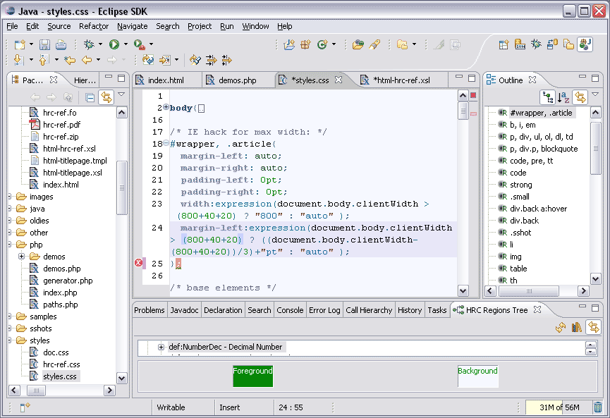 如何使用Colorer Take Eclipse的語法著色插件