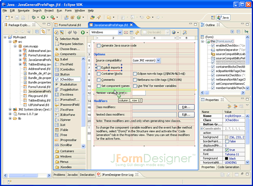 JFormDesigner 5.0.3有什么改進(jìn)