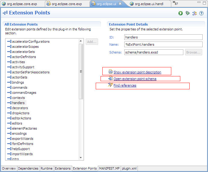 Eclipse SDK中如何使用ExtensionPoint