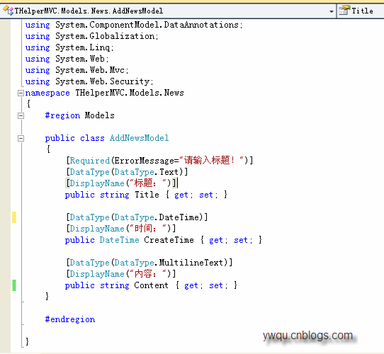 ASP.NET MVC 2.0中的添加操作是怎样的