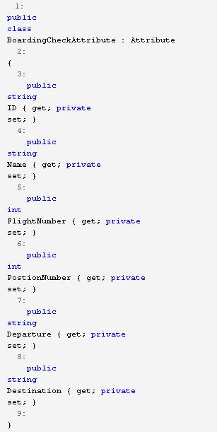 C#中属性和特性的示例分析