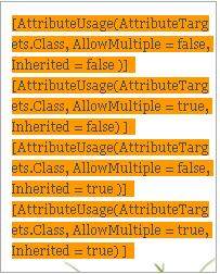 C#中如何使用Attributes