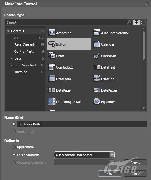 Expression Blend 3的新增功能Make Into Control是怎样的