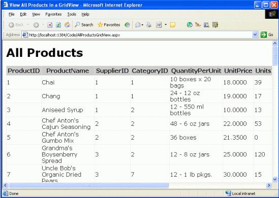 ASP.NET 2.0中怎么通過BLL類訪問類型化數據集